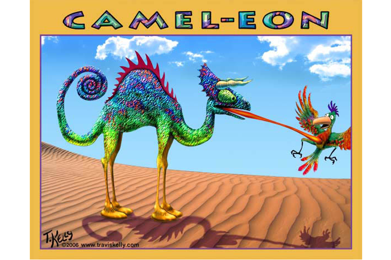 Camel-eon totem